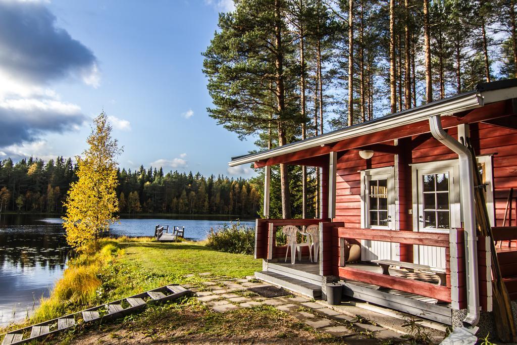 Lomaperkkioe Cottages Kajaani Kamer foto