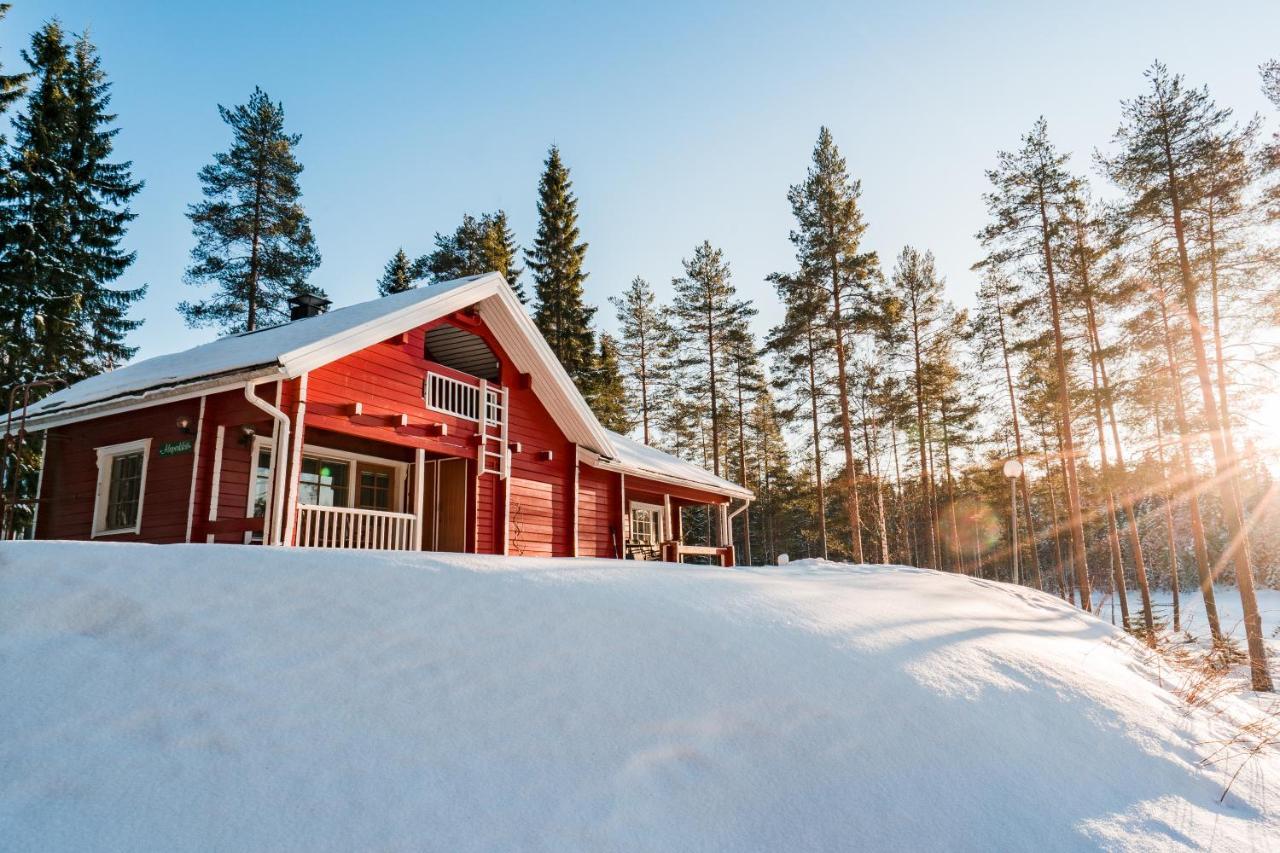 Lomaperkkioe Cottages Kajaani Buitenkant foto