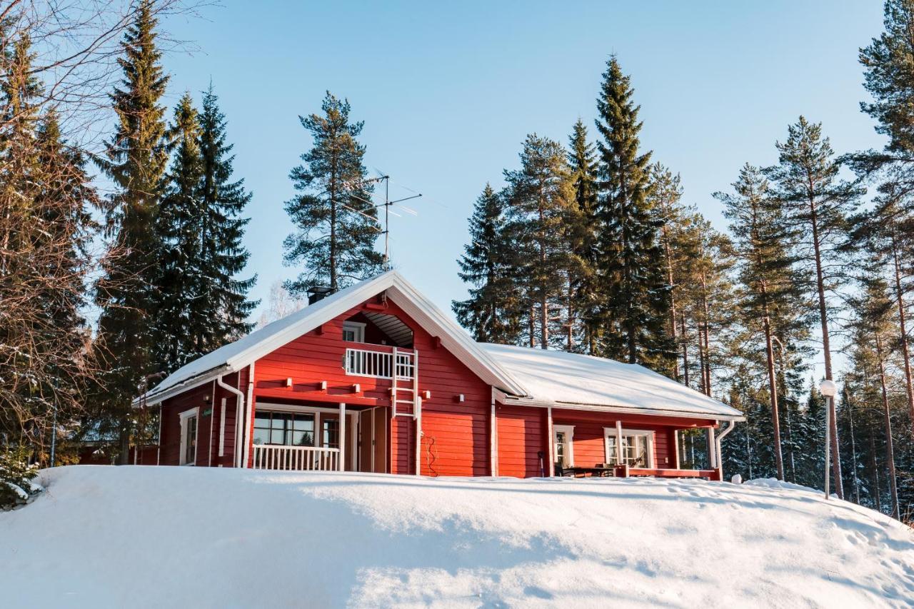 Lomaperkkioe Cottages Kajaani Buitenkant foto