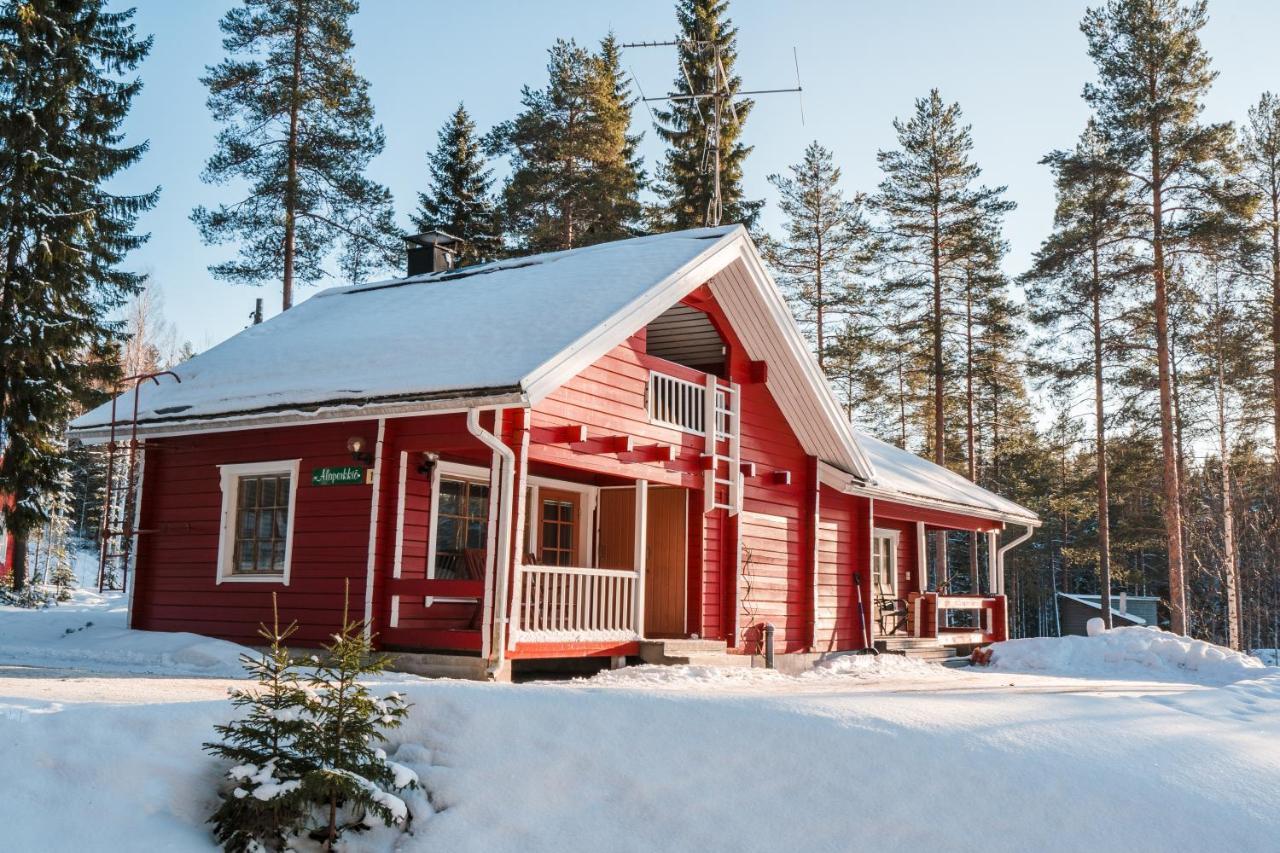 Lomaperkkioe Cottages Kajaani Buitenkant foto